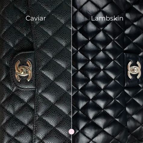 chanel calfskin review|caviar leather vs calfskin.